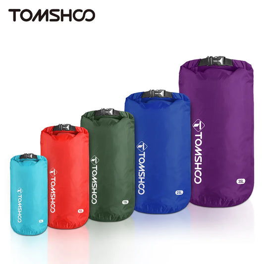 Tomshoo lättvikts dry bags